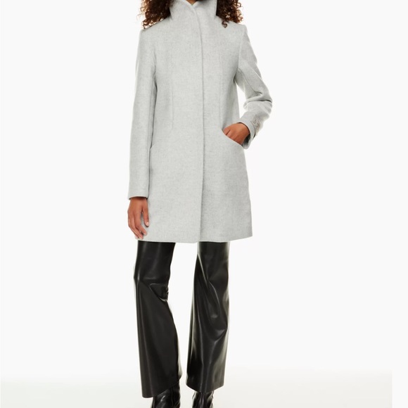NWOT The Cocoon Coat by Wilfred in Heather White. ❄️ - Picture 6 of 6